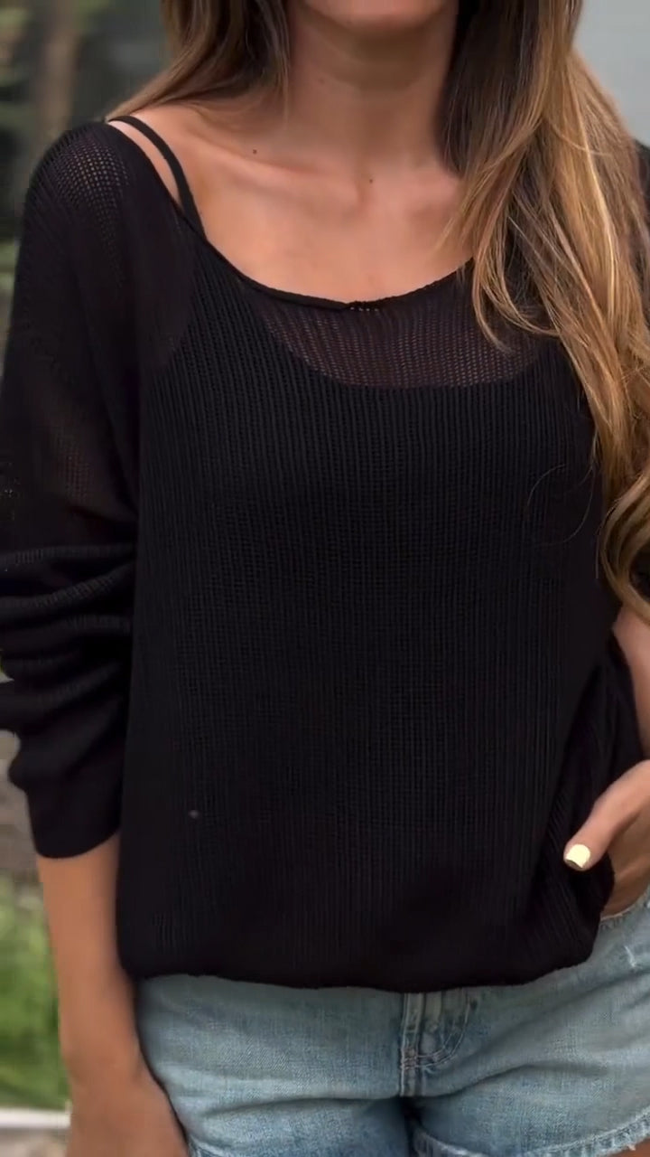 Women Inner Suspenders + Smock Solid Color Casual Suit