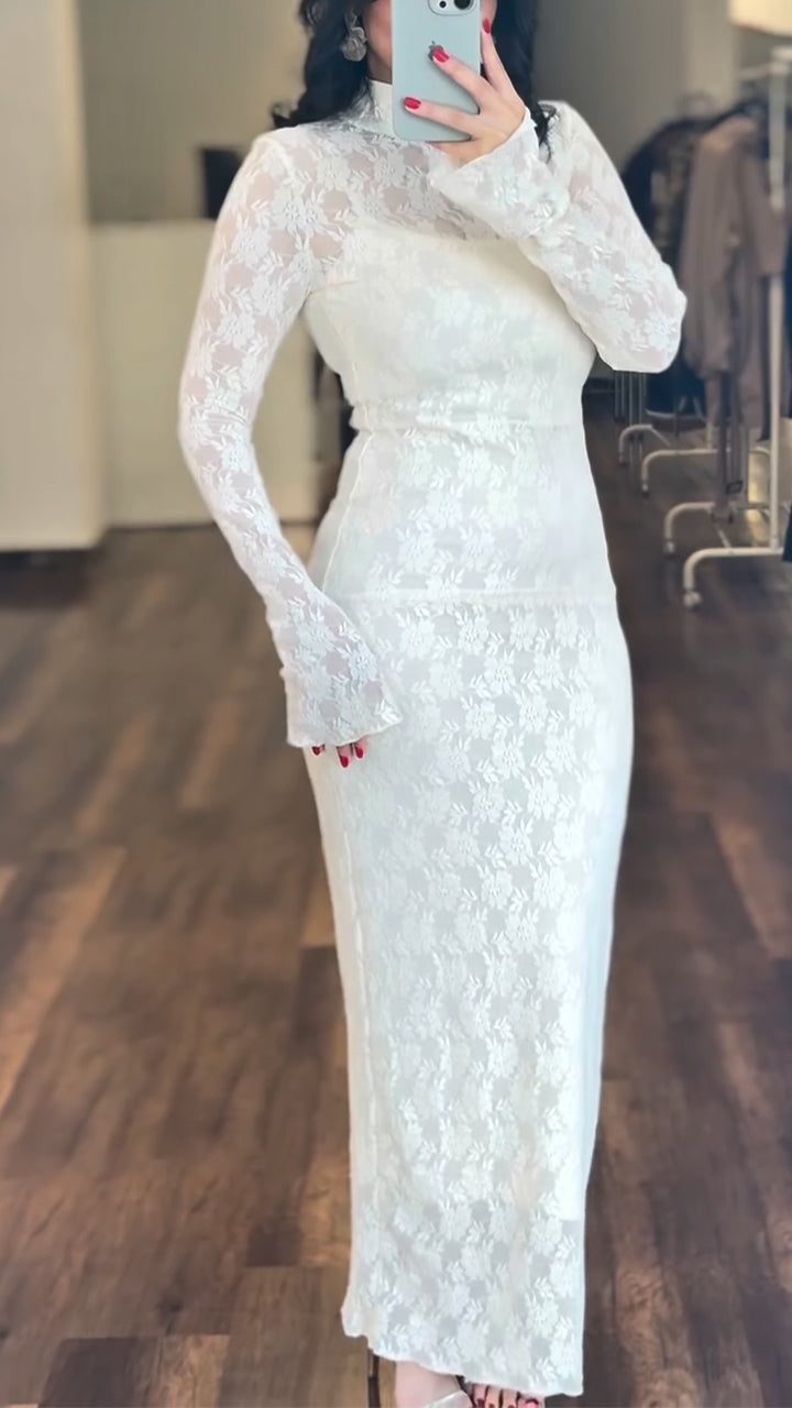 Women Round Neck Printed Patchwork Casual Dress